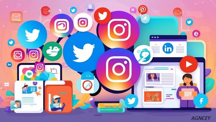 We are social media and content marketing